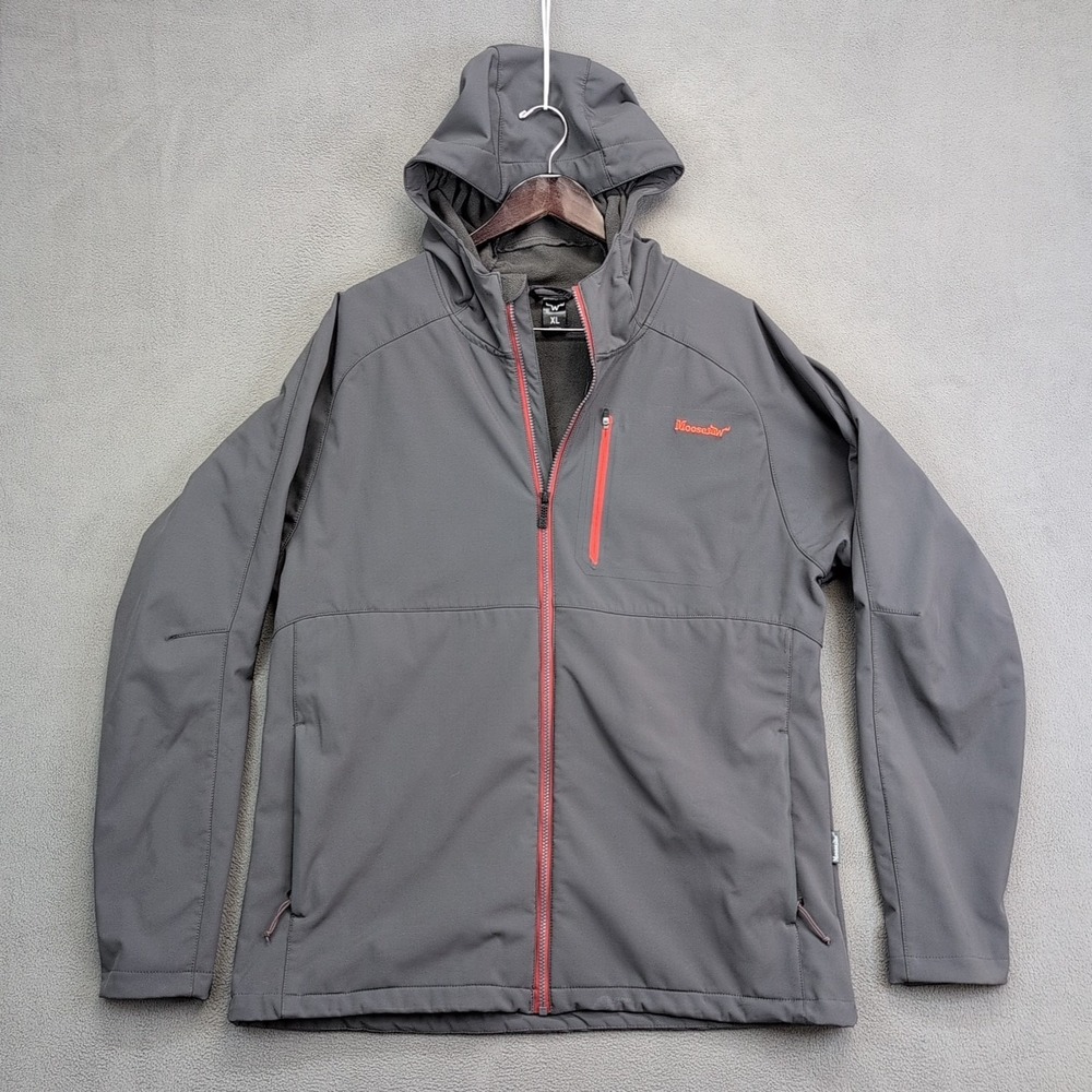 Moosejaw Men's Hooded Insulated Jacket, Gray Size XL